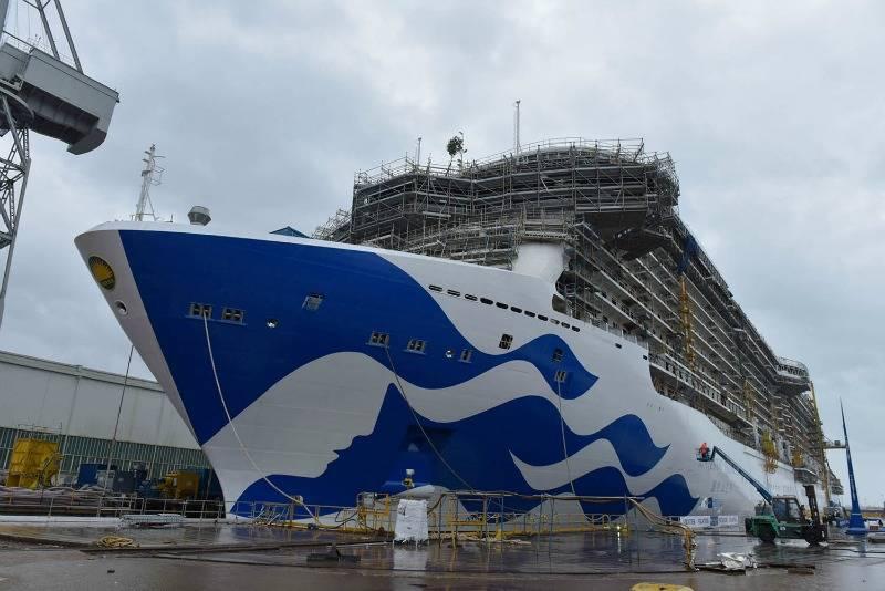 Princess Cruises Unveils New Hull Design