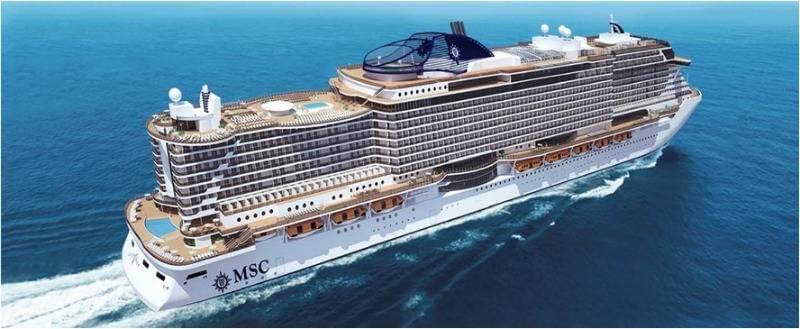 The MSC Seaside Has Its Float Out Ceremony!