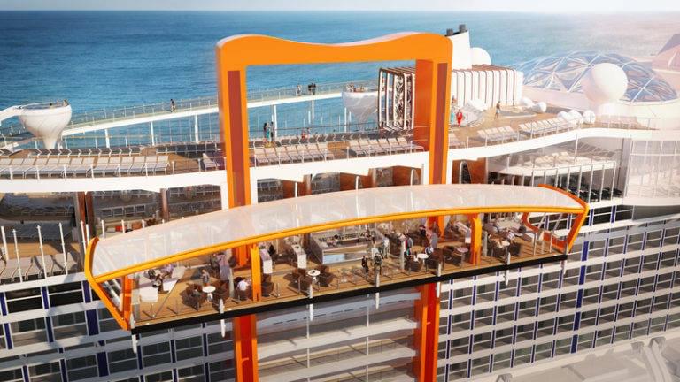 Magic Carpet moving bar on Celebrity Edge